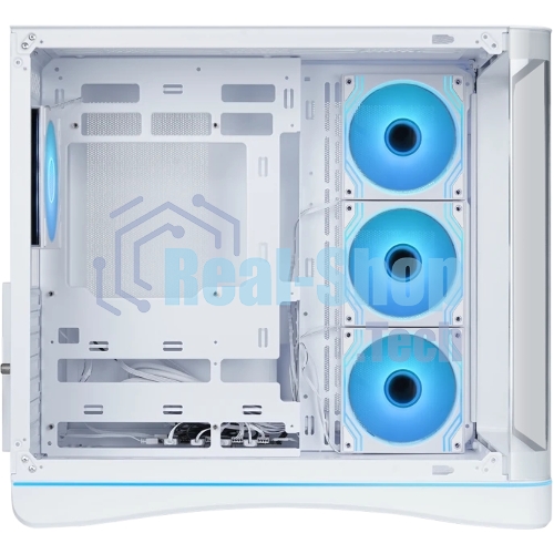Корпус SAMA V62S, Midi-Tower, белый, 4 x 120 мм