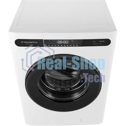 Стиральная машина Maunfeld MFWM148WH01 белый, загрузка фронтальная 8 кг, 1400 об/мин., класс: А+++