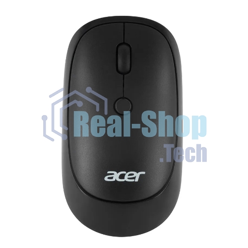 Мышь беспроводная Acer OMR137 черный, 1600 dpi, радиоканал, USB, кнопки - 4