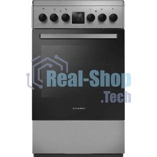 Плита электрическая Maunfeld MEC55CS08D серебристый, конфорок 4 шт, духовка 60 л, 50 см x 85 см x 60 см