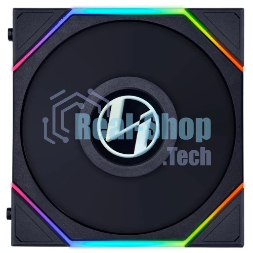 Корпусный вентилятор LIAN LI UNI FAN TL LCD (3pcs) G99.12TLLCD3B.00 черный 120мм 1900rpm 27db 7-pin