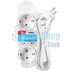 Удлинитель Smartbuy (SBE-16-3-1.5m-Z) 3 гн х 1,5 м белый