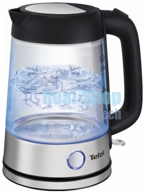 Электрочайник Tefal KI750D30 серебристый, 1.7 л, 2400 Вт, скрытый нагревательный элемент