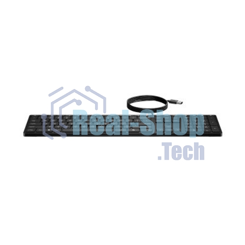 Клавиатура HP 320K проводная, USB Type-A, чёрный