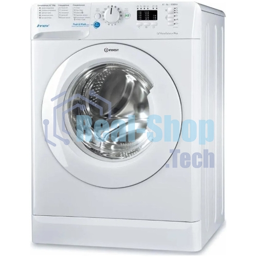 Стиральная машина Indesit BWSA 5109 WWV белый, загрузка фронтальная 5 кг, 1000 об/мин., класс: А