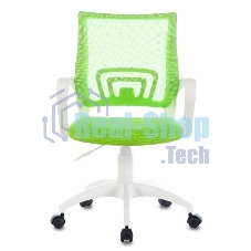 Кресло Бюрократ CH-W695NLT TW-03A TW-18 салатовый, сетка/ткань, 120 кг, механизм качания