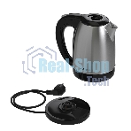 Чайник электрический Maxvi KE1721S silver-black