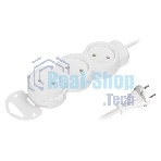 Удлинитель бытовой Smartbuy (SBE-10-3-10m-N) 3 гн х 10,0 м белый