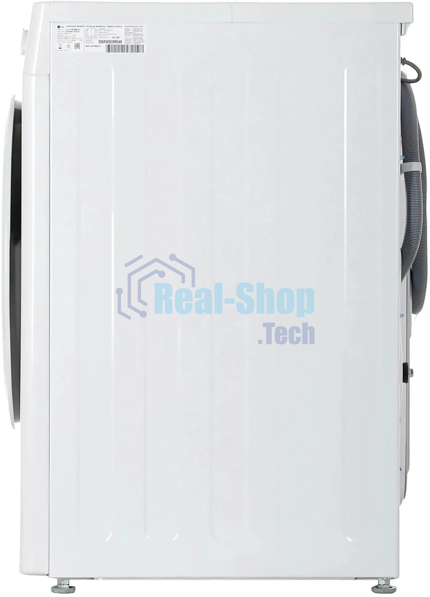 Стиральная машина LG F2J6TN0W белый, загрузка фронтальная 8 кг, 1200 об/мин, класс A
