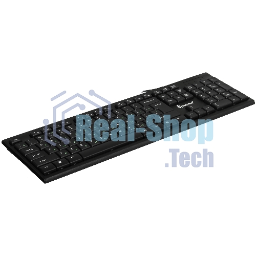 Комплект клавиатура+мышь Smartbuy ONE SBC-114282-K проводной, USB, 2400 DPI, чёрный