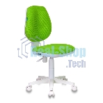 Кресло Бюрократ CH-W213/TW-18 салатовый, ткань, 120 кг