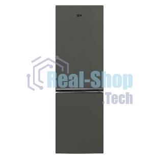 Холодильник Beko B1RCNK272G серый, двухкамерный 163/76л морозилка снизу, No Frost