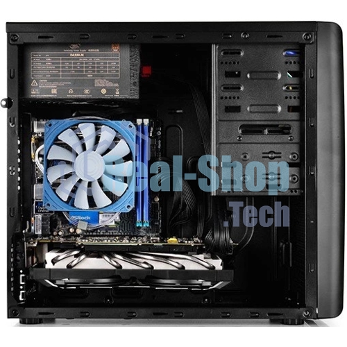 Компьютерный корпус Deepcool SMARTER, mATX/mini-ITX, без БП, 1x USB 3.0, 1x USB 2.0.