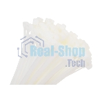 Стяжки Cablexpert NYT-400x7.6 пластиковые 400 мм х 7.6 мм, белые (100 шт.)