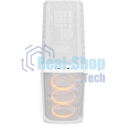 Корпус Fractal Design Meshify 3 XL White RGB TG Clear Tint, Midi-Tower, белый, 3 x 140 мм