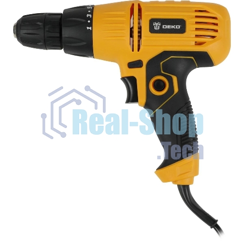 Дрель-шуруповерт Deko DKSD500W, 500 Вт, 28 Нм, щеточный