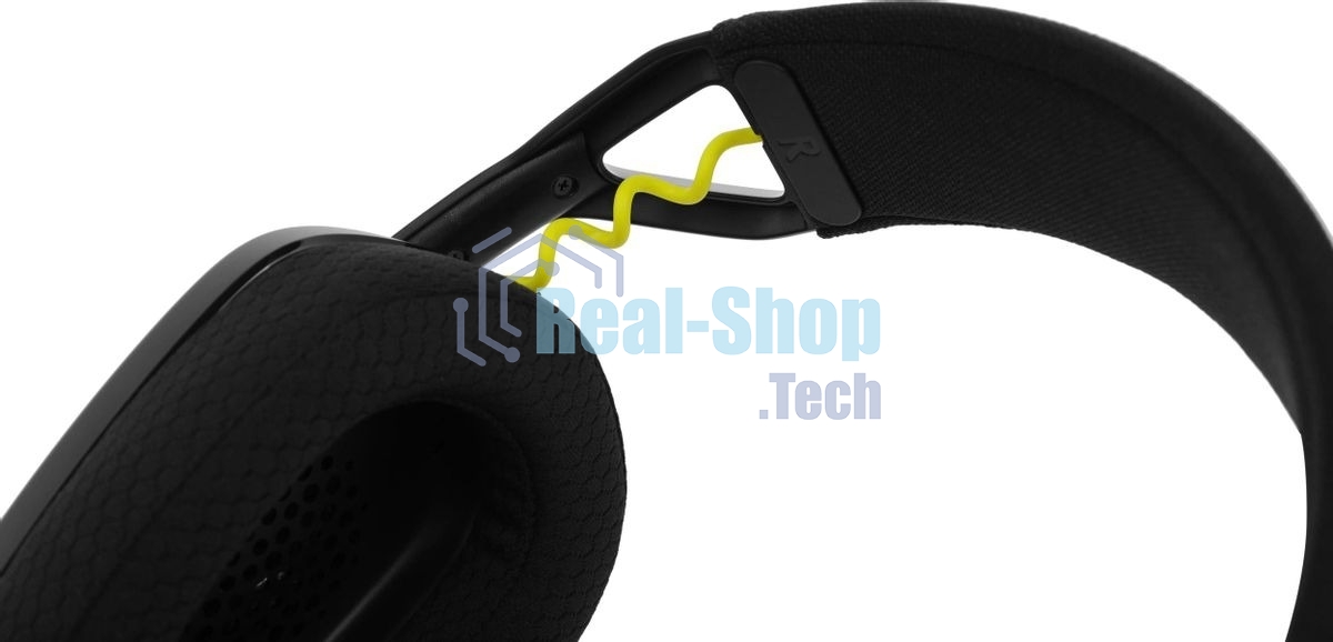 Гарнитура Logitech G435 чёрный/жёлтый, беспроводная, Bluetooth/USB, до 18 ч