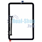 Сенсорное стекло (тачскрин) для iPad Mini 6 2021 (A2567, A2568), черное