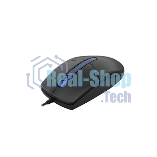 Мышь проводная A4Tech N-530S черный, 1200 dpi, USB, кнопки - 3