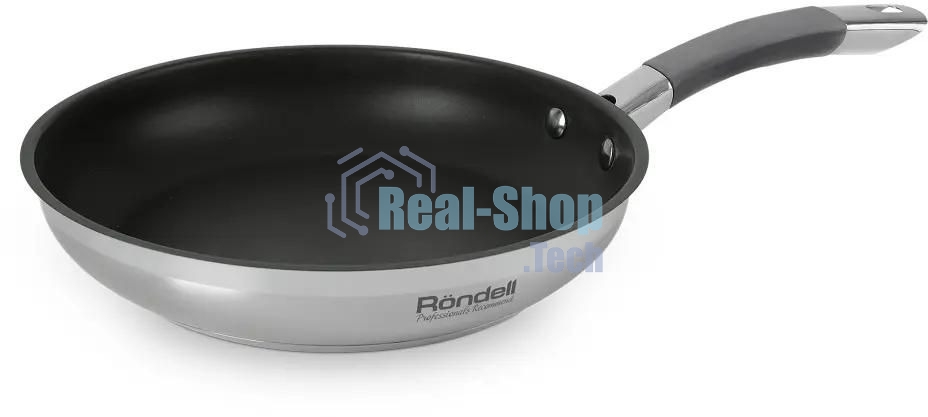 Сковорода Rondell Flaммe RDS-1673, 24 см, без крышки, стальной