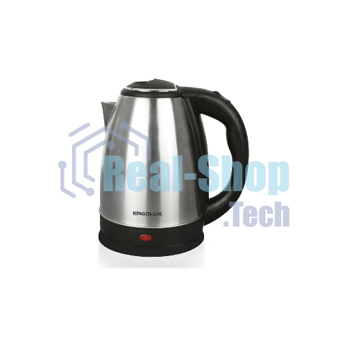 Чайник электрический Ergolux ELX-KS05-C72 ПРОМО18 1.8 л, 1600 Вт, нержавеющая сталь