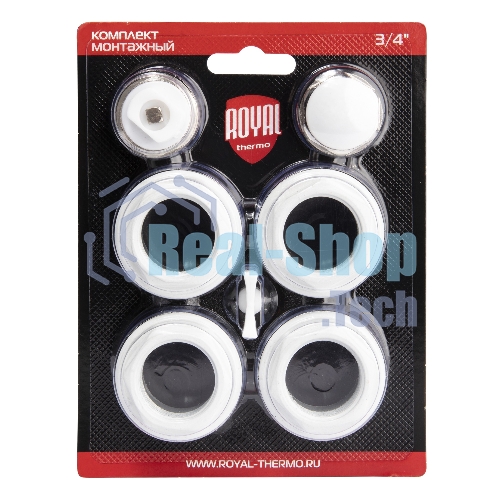Комплект монтажный Royal Thermo 1”х 3/4