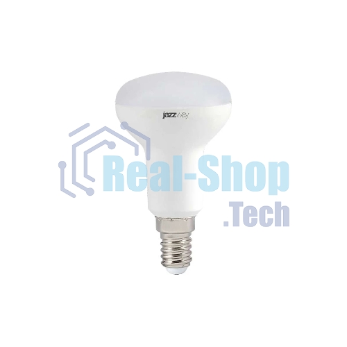 Лампа светодиодная JazzWay PLED-ECO-R50 5Вт 3000К теплый белый E14 400лм 220-240В