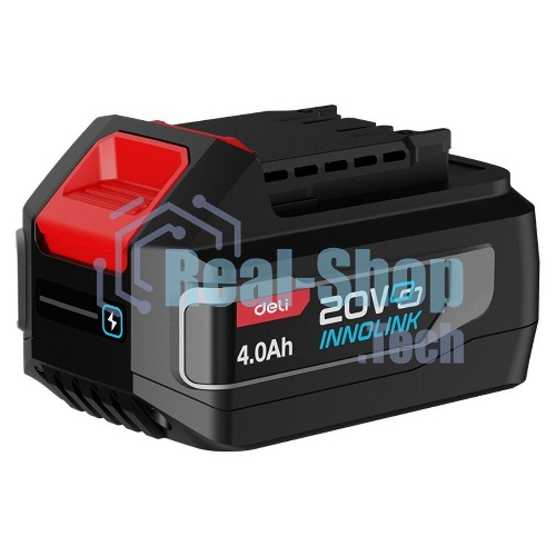 Аккумулятор Deli DE-DC20A4 (4А*ч, 20В, Li-ion)