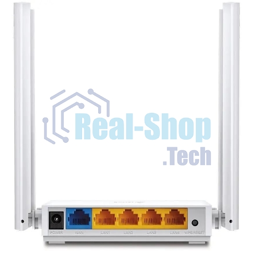 Роутер беспроводной TP-Link Archer C24 AC750 10/100BASE-TX белый