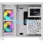 Компьютерный корпус AeroCool/Formula Crystal Z9ML Floe белый без БП mATX 4x120мм 2xUSB 3.0 1xUSB3.1 audio bott PSU