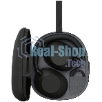 Беспроводные/проводные наушники Sony WH-1000XM6 черный, полноразмерные, Bluetooth + проводной, адаптивное активное шумоподавление, до 40 ч