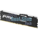 Оперативная память Kingston Fury Beast, DDR5, 32Gb (2x16 Gb), 6400 MHz, CL32, радиатор, RGB, черный