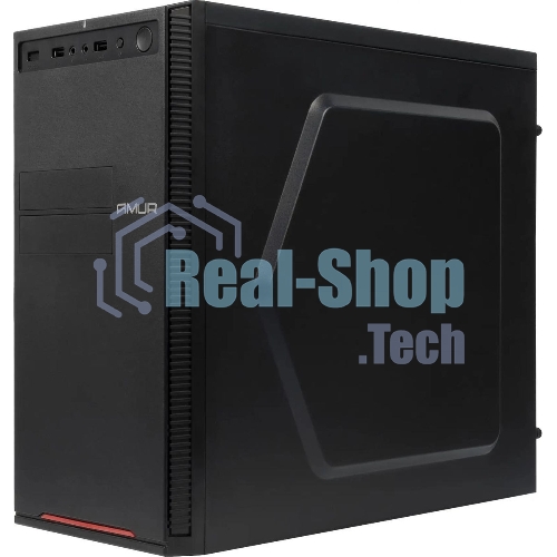 Компьютер Amur Нарвал B7I21 MT i3 12100 (3.3) 16Gb SSD 512Gb UHDG 730 FreeDOS GbitEth 400W мышь клавиатура черный (RUS) (2136975)