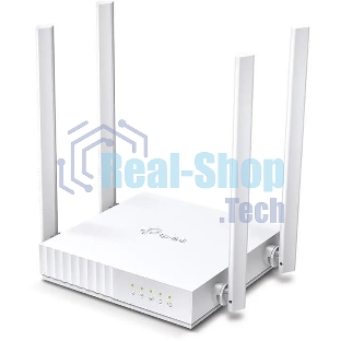 Роутер беспроводной TP-Link Archer C24 AC750 10/100BASE-TX белый