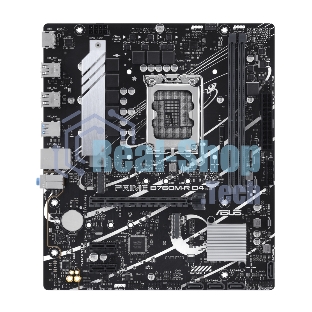Материнская плата ASUS PRIME B760M-R D4, LGA 1700, Intel B760, 2xDDR4, 4xSATA, 2xM.2, 1xPCIe 4.0 x16, 1xPCIe x1, 1xHDMI, 1x 2.5Gb LAN, 4xUSB-A 2.0, 4xUSB-A 3.2 Gen 1, 3x3.5 мм, 7.1, mATX