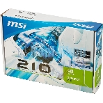 Видеокарта MSI N210-1GD3/LP NVIDIA GeForce 210 1024Mb 64 DDR3 460/800 DVIx1/CRTx1 Ret