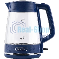 Чайник Centek CT-1014 2200 Вт, 1.7 л, синий