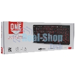 Клавиатура проводная с подсветкой Smartbuy ONE 328 USB Black SBK-328U-K