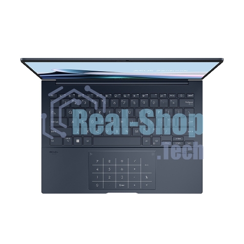 Ноутбук ASUS Zenbook 14 OLED UX3405CA-PP188 синий Intel Core Ultra 9 285H 3700MHz/14