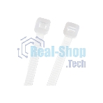 Нейлоновые стяжки Fortisflex КСС 4х150 мм белый 100 шт