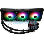 Система жидкостного охлаждения Thermalright Core Vision 360 (360mm, LED, Black, ARGB/Fans: 3x120mm, 72.37CFM, 27.7dBA, 2000RPM/Pump height 66mm, Rad thickness 27mm/S: 1700, 1200, 1851, 115X, 2011, 2066, AM5, AM4)