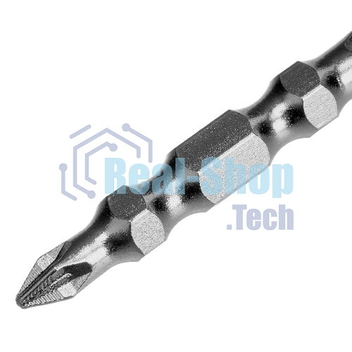 Бита двухстор. Gross PZ2-PZ1х45 мм, сталь S2, 10 шт.