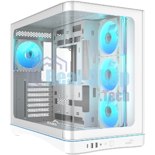 Корпус SAMA V62S, Midi-Tower, белый, 4 x 120 мм