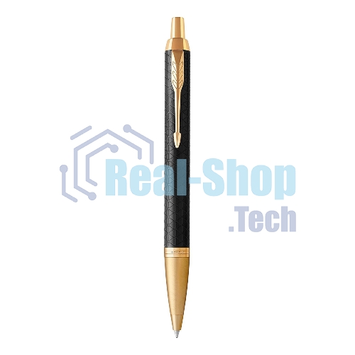 Ручка шариковая Parker IM Premium K323 (CW1931667) Black GT, M, синие чернила, подарочная коробка
