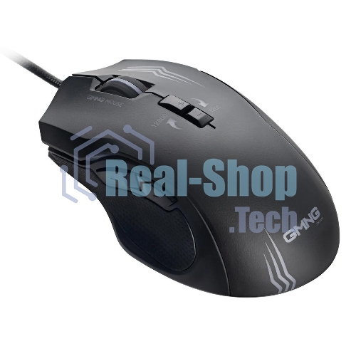 Мышь проводная GMNG 930GM черный, 12800 dpi, USB, кнопки - 7