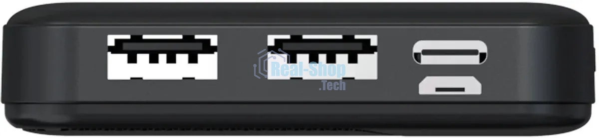 Портативный аккумулятор Buro BPF10A 10000mAh QC3.0/PD3.0 22.5W 2.1A 2xUSB-A/USB-C черный