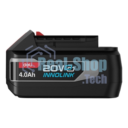 Аккумулятор Deli DE-DC20A4 (4А*ч, 20В, Li-ion)