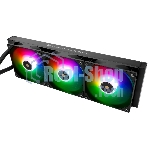Система жидкостного охлаждения Thermalright Core Vision 360 (360mm, LED, Black, ARGB/Fans: 3x120mm, 72.37CFM, 27.7dBA, 2000RPM/Pump height 66mm, Rad thickness 27mm/S: 1700, 1200, 1851, 115X, 2011, 2066, AM5, AM4)