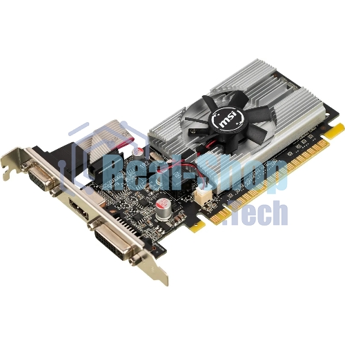 Видеокарта MSI N210-1GD3/LP NVIDIA GeForce 210 1024Mb 64 DDR3 460/800 DVIx1/CRTx1 Ret