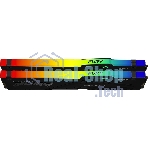 Оперативная память Kingston Fury Beast, DDR5, 32Gb (2x16 Gb), 6400 MHz, CL32, радиатор, RGB, черный